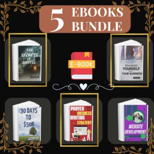 Bundle of 5 Ebooks (English)