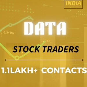 Data-Stock Traders – 1.1 Lakh+ Contacts